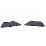 Bright Tangerine VIV Carbon Fibre Side Flags Pair includes, Flag Mounts with Variable Side Wing (p/n B1210.1005) Bright Tangerine VIV Carbon Fibre Side Flags Pair includes, Flag Mounts with Variable Side Wing (p/n B1210.1005)